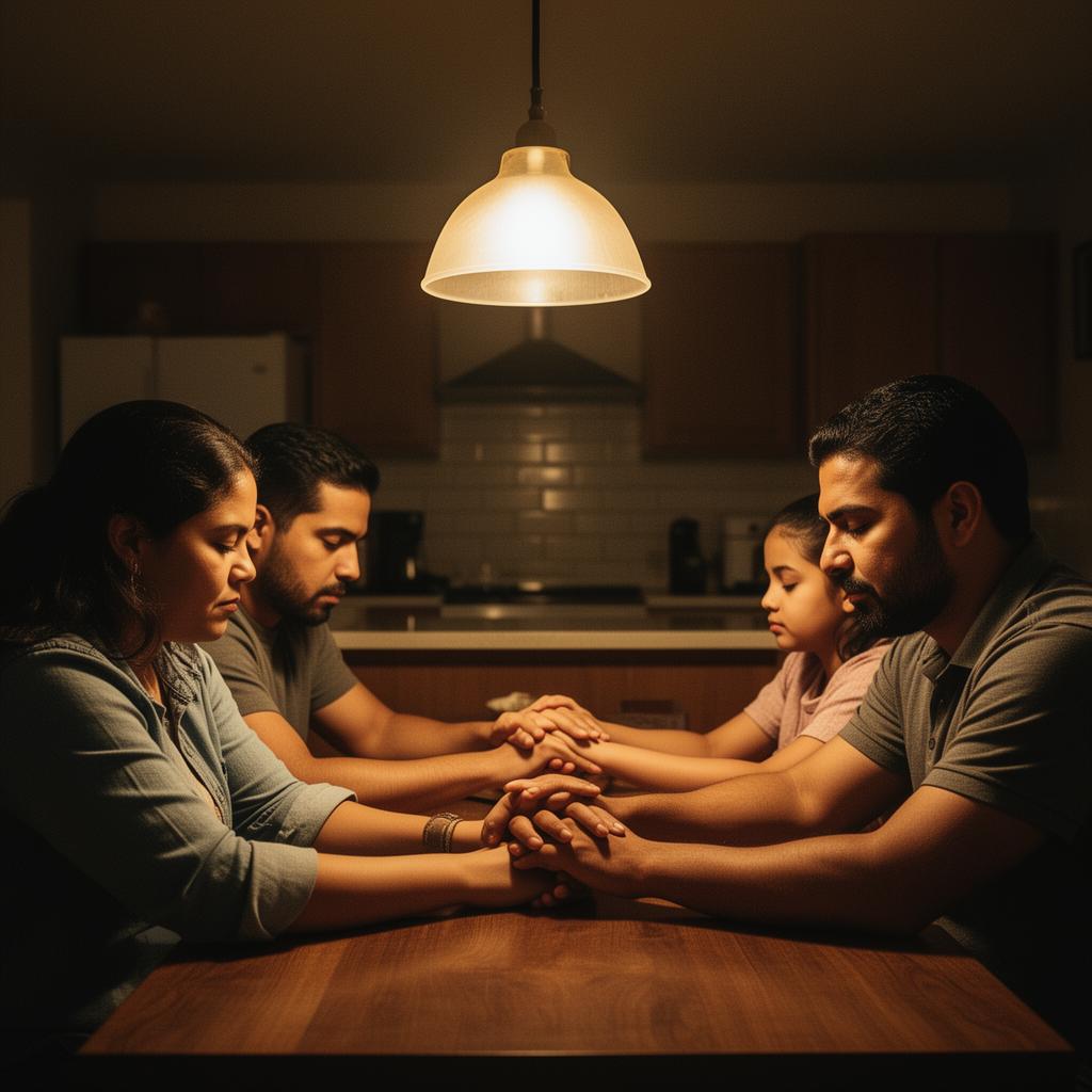Young couple holding hands